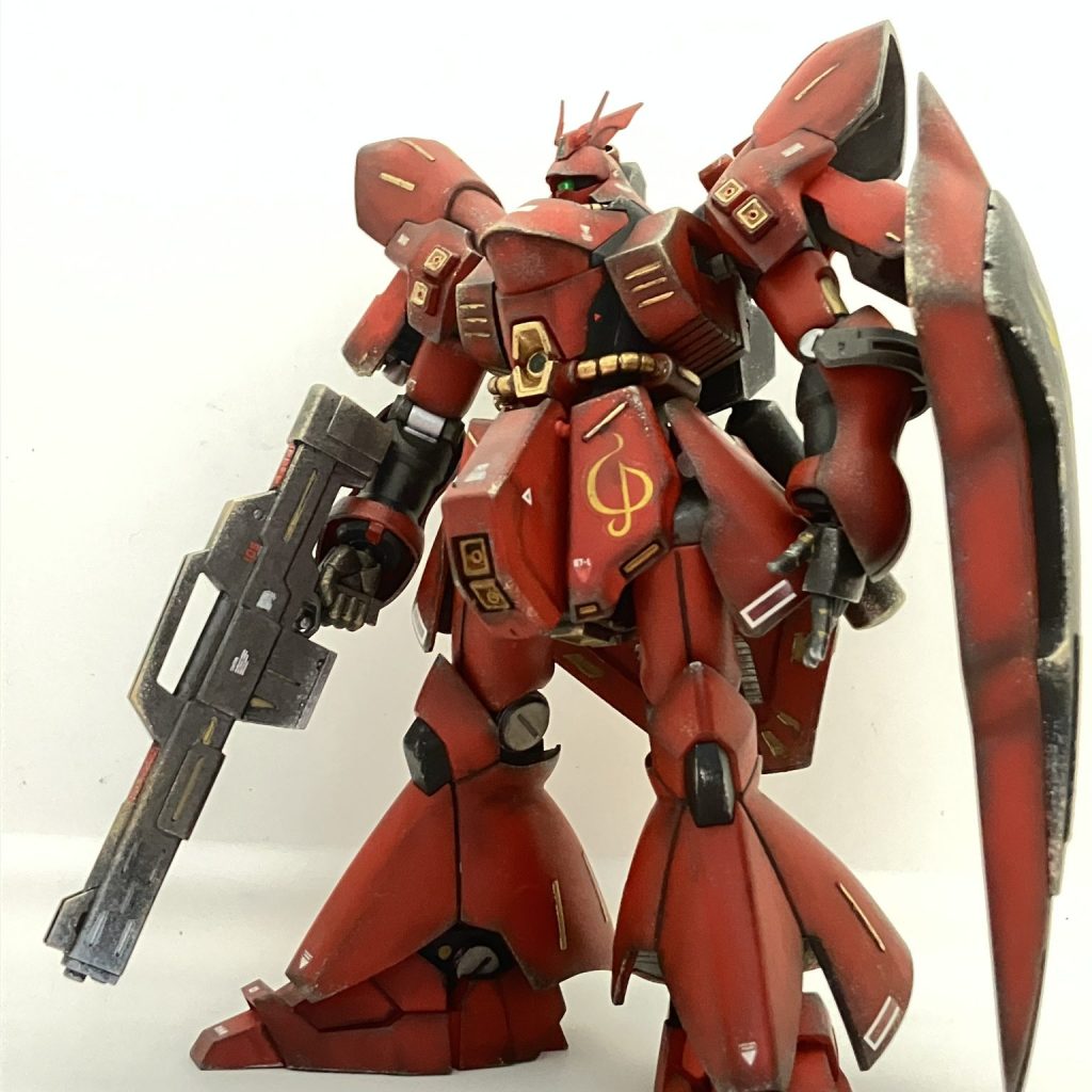HGUC 1/144 サザビー｜かるすもさんのガンプラ作品｜GUNSTA