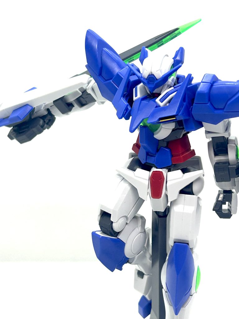 GNドライブに付け替えなくてもこのアングルは見えないだろうということで、GNドライブなしですがカッコいいから問題なしです。