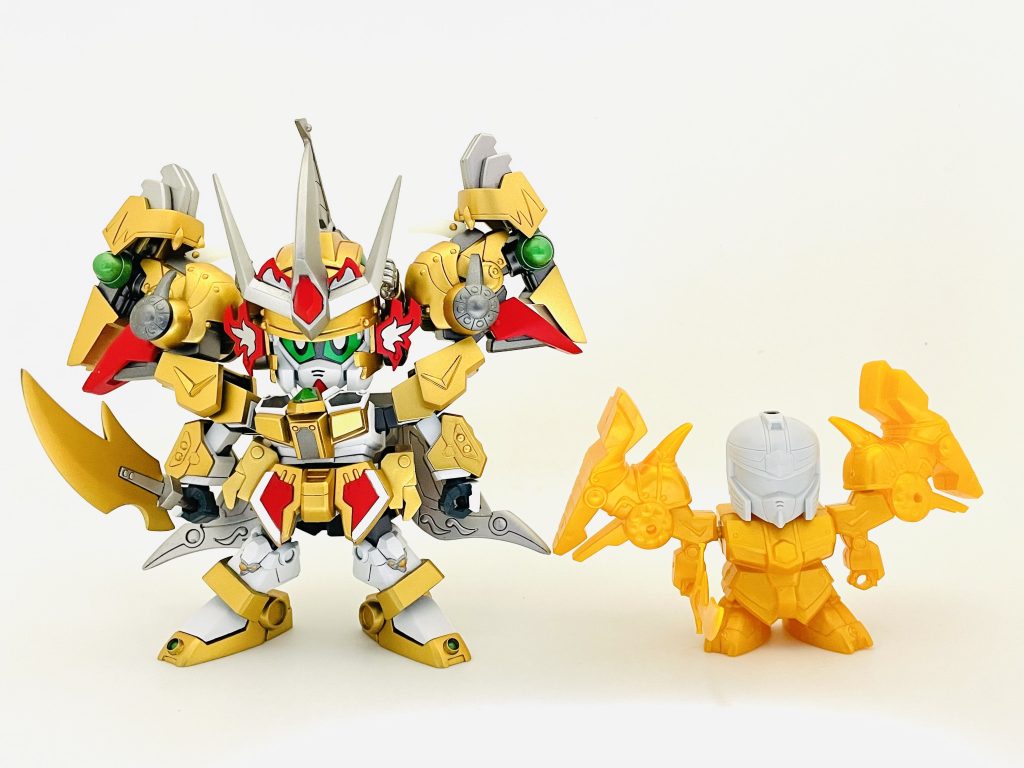 元キットとの比較。