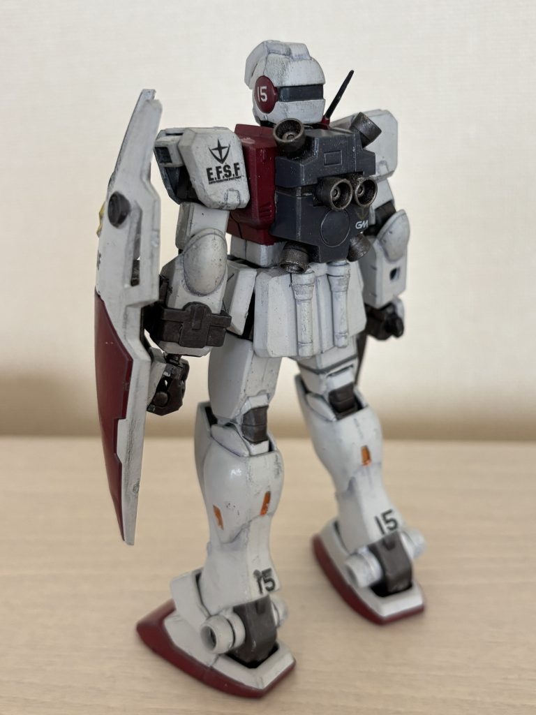 識別番号は15にしました。機体につける番号は、いつも自分にゆかりのある番号にするのですが、こんなイーグルスカラーになるなら、ファンのための背番号10とか、E10とかにすればよかったなと若干後悔しています笑もしかして、あとで直すかもです。さしずめ、パイロットはスペンサー・ハワード曹長といったところでしょうか。