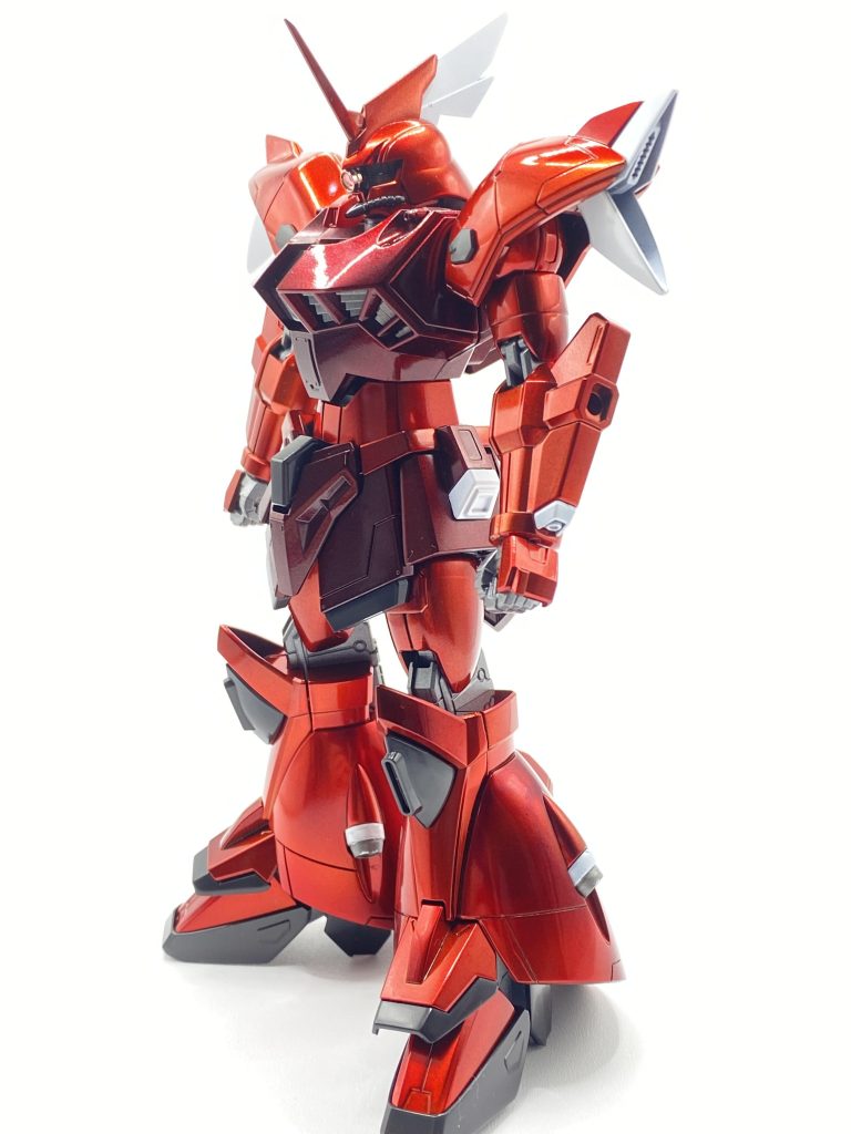 まずは本体のみ。明るい赤と暗い赤の濃度差がうまくいきました。あと今回から購入した撮影ブースも使ってみました。もう1サイズ大きめのを買えばよかったと後悔してます。