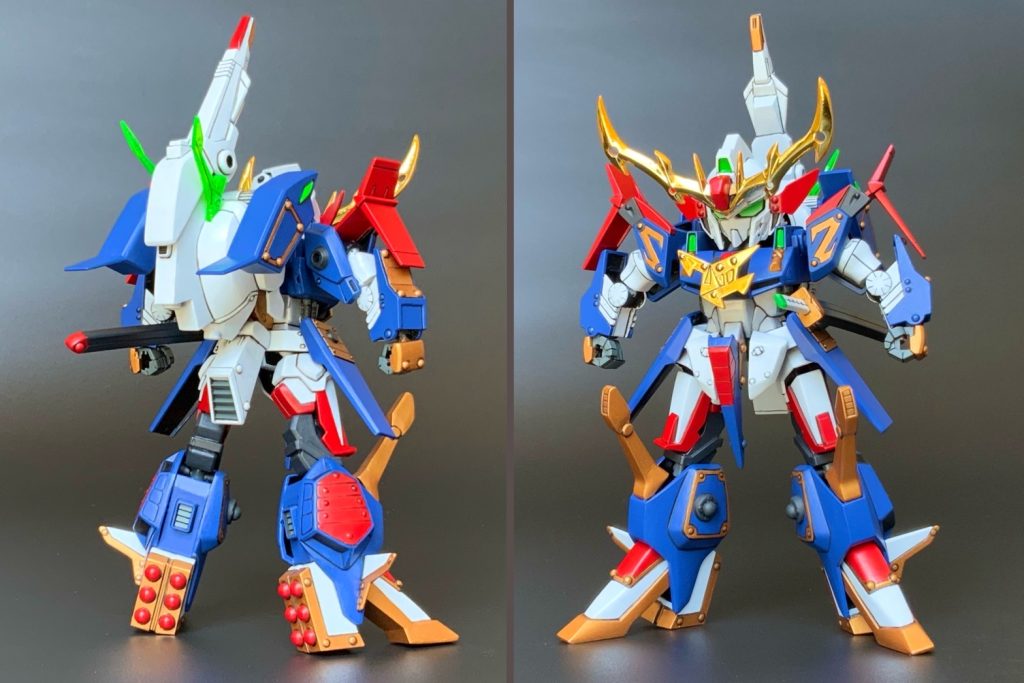 頭のサイズをアレンジして、リアル等身とは違う「いびつなSDリアルモード」を試してみました。