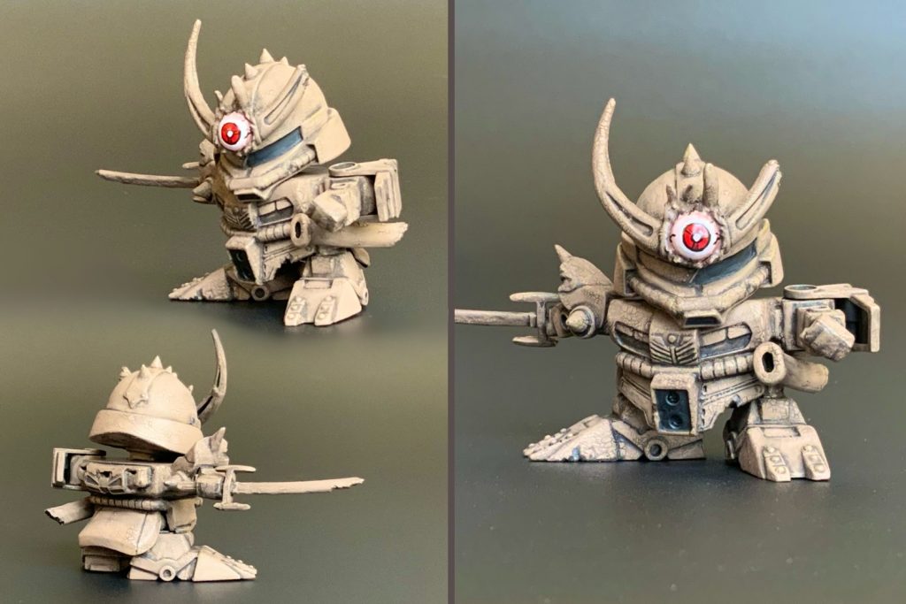 塗料は『シタデル テクニカルカラー アグレラン•アース』を使用