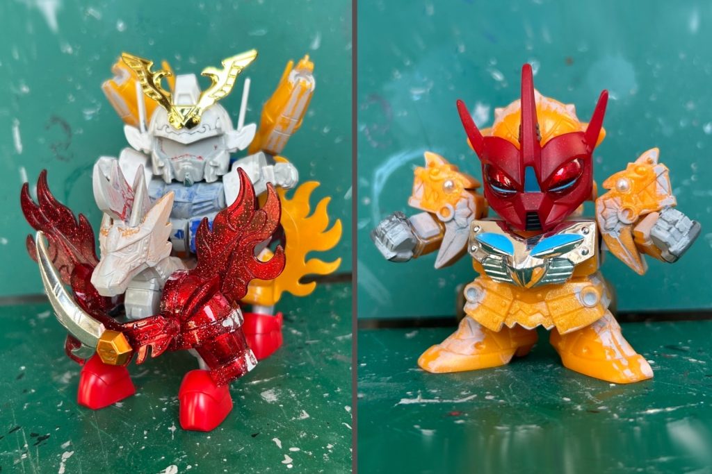 烈堂馬虎の足はレジェンドBB騎士ガンダムより