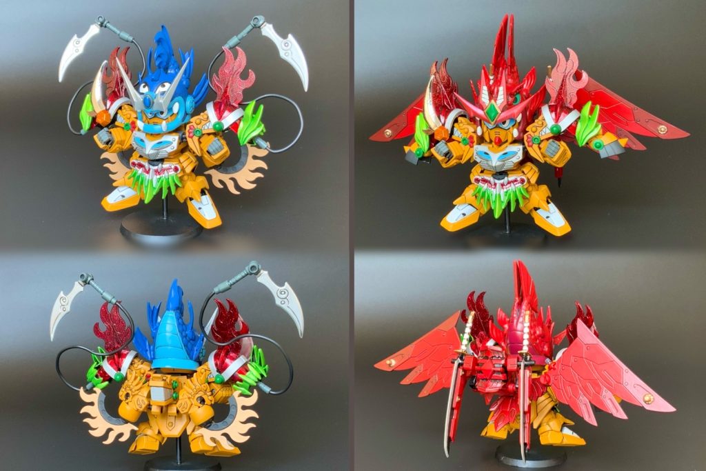 赤鯱形態のバックパックはF９ﾉ１紅より使用