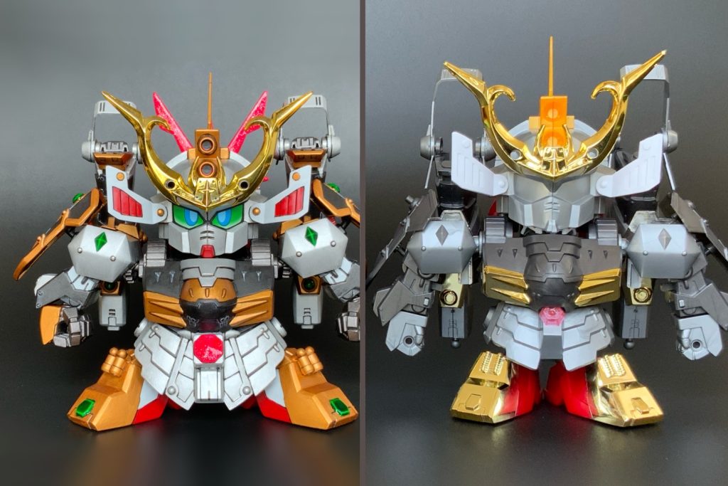 上半身のボリュームに下半身を合わせる感じで作ってみました。