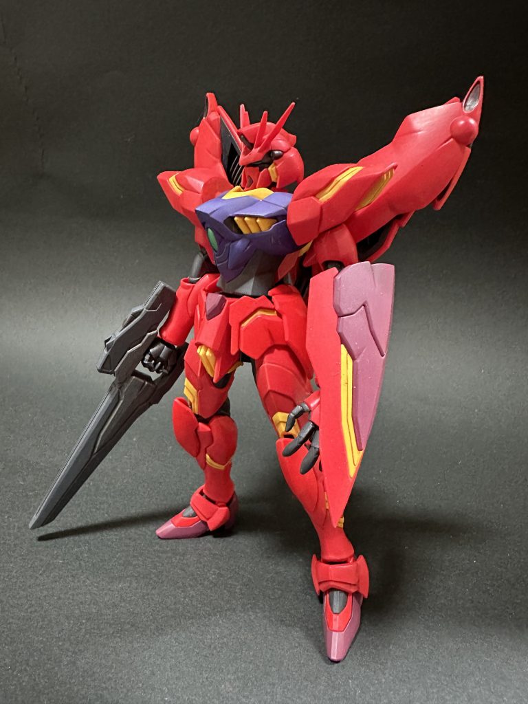 今月のＡＧＥ　５月　HG ガンダムレギルス　ＯＶＡ版　MEMORY OF EDEN　赤いガンダム