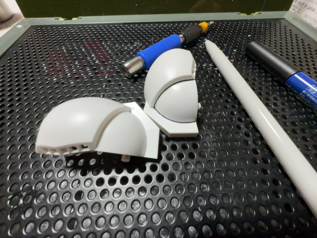 制作工程ですか?そんなのこの一枚に凝縮されています。特段何も難しい事はしてません…一応ビフォーアフターが分かるぐらい