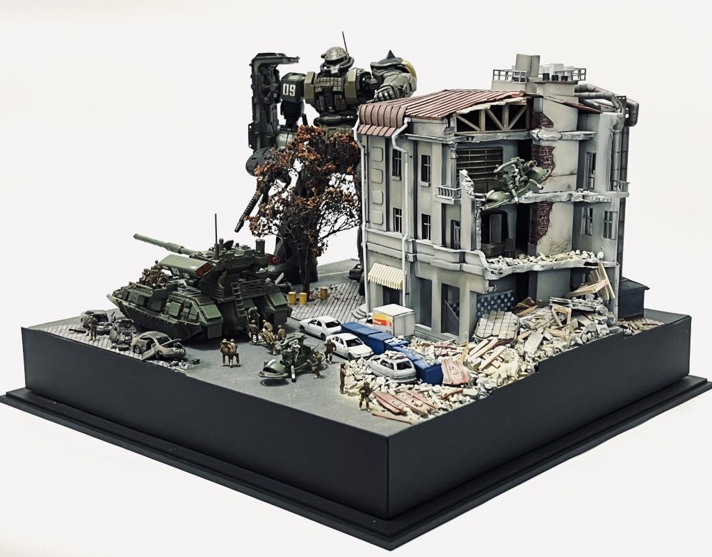 《ジオラマ》復讐のレクイエム「敗走」–3枚目/制作者:RaMuShizu