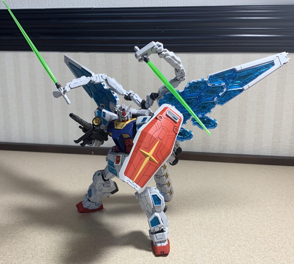 EXPO2025 1/144 RX-78F00/E ガンダム (EX-001 グラスフェザー装備)