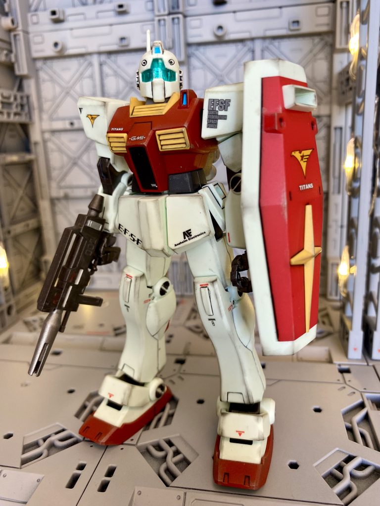 続いてジムⅡ。この３つの中で1番バランスの取れた機体だと思います。