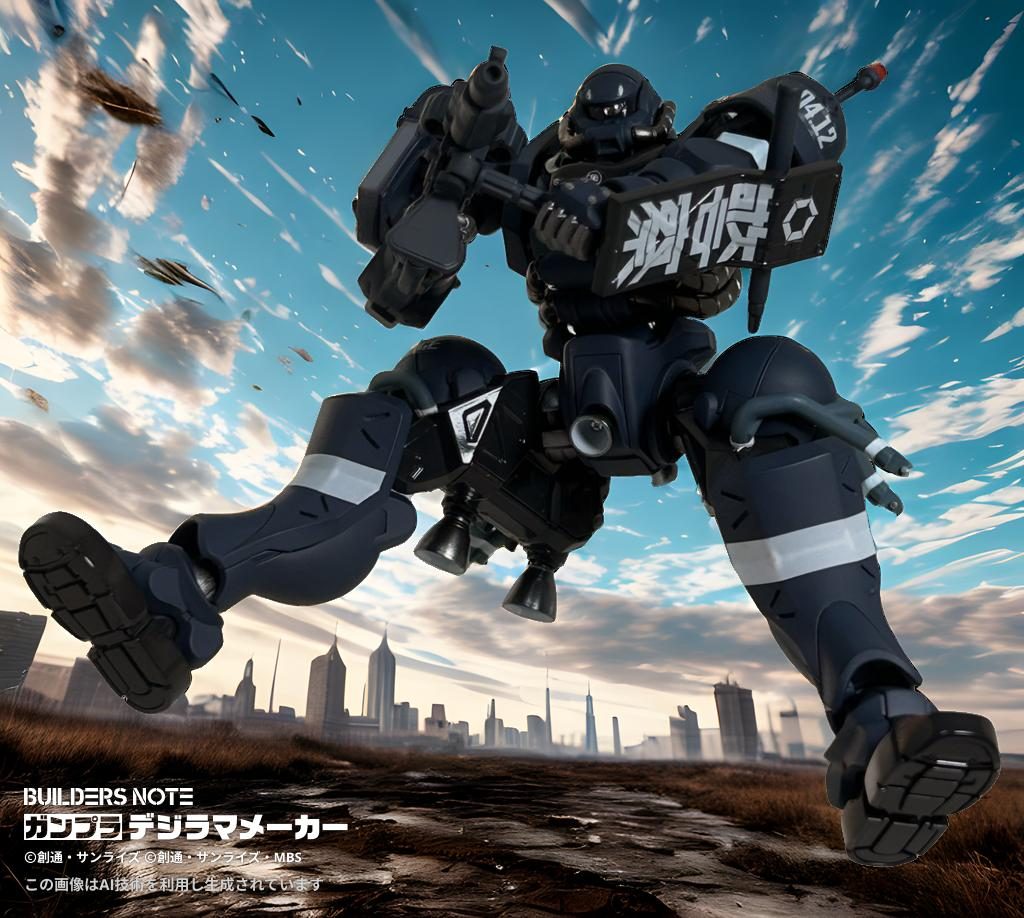 軍警ザク–2枚目/制作者：@noname092