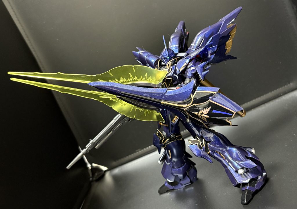 HGシナンジュ完成(水性筆塗り)–4枚目/制作者：Sheik