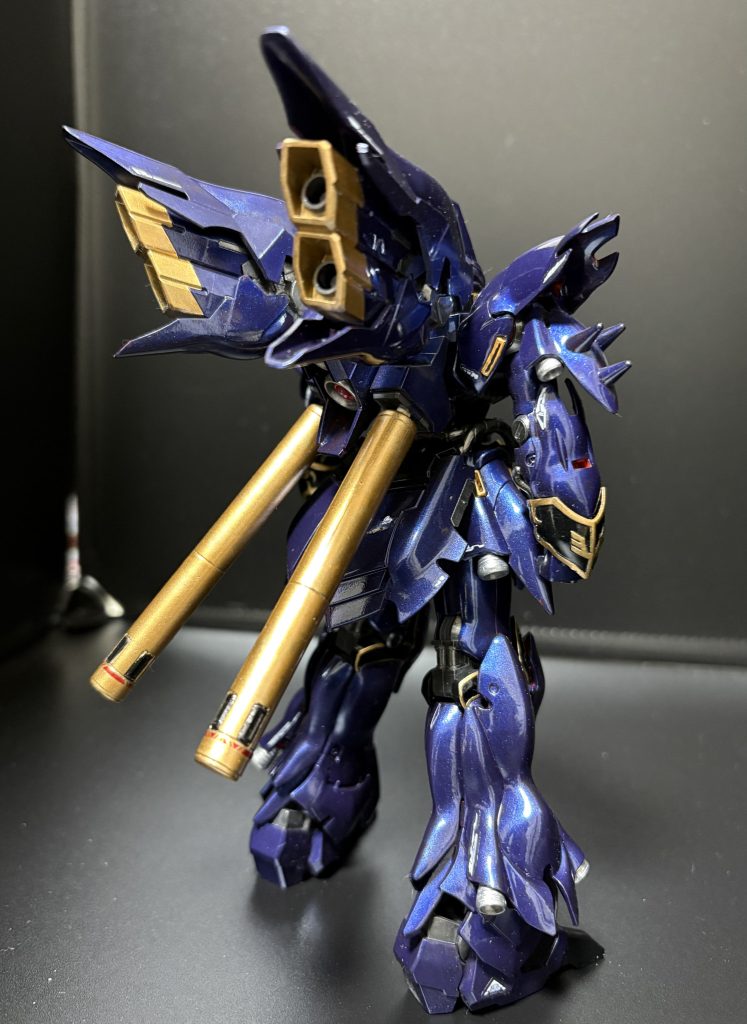 HGシナンジュ完成(水性筆塗り)–3枚目/制作者：Sheik