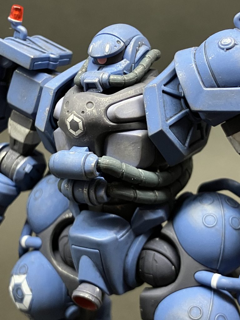 HG 軍警ザク　お手軽作製