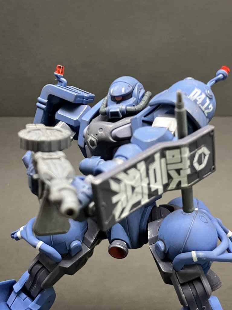 マシンガンのグリップも持てました！テレビシリーズが終わるまではブンドドして楽しみます