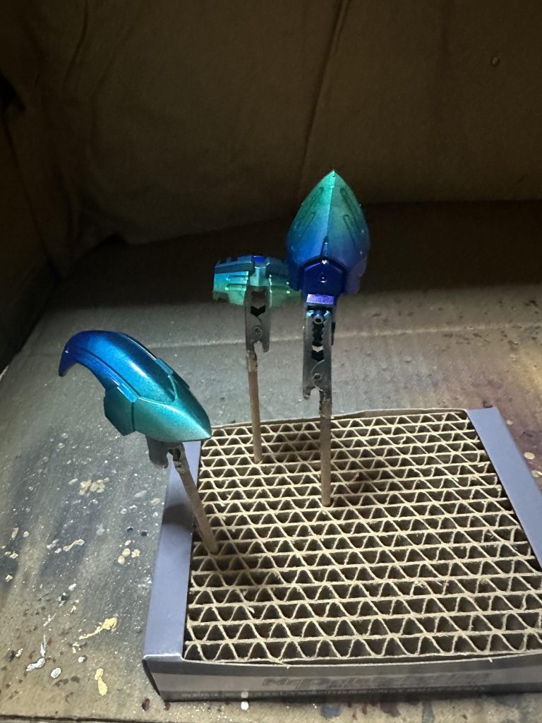 今回はポセイドンをイメージしてみたんですけどゆくゆくは十二神を鉄血で作りたいです！