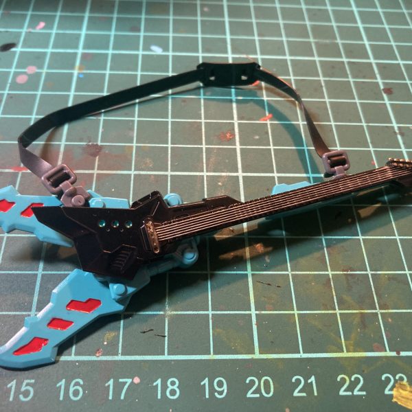 細部塗装も完了！。初音ミクのフィギュアを参考に細部塗装を追加したんだけど…、まだまだ終わりではないゾ(  ¯﹀¯  )！（2枚目）