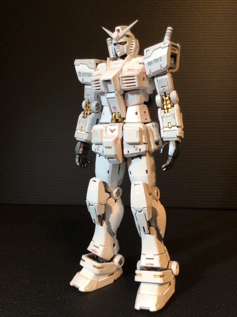 元々黄色部分は、シルバーパールで塗装したのですが、写真ではわかりませんね💦