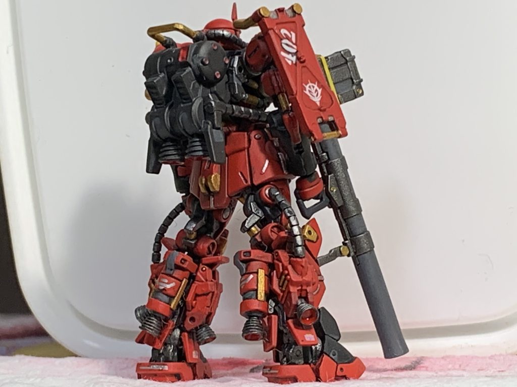 ガンダムアーティファクト　ザク–3枚目/制作者：SHIN