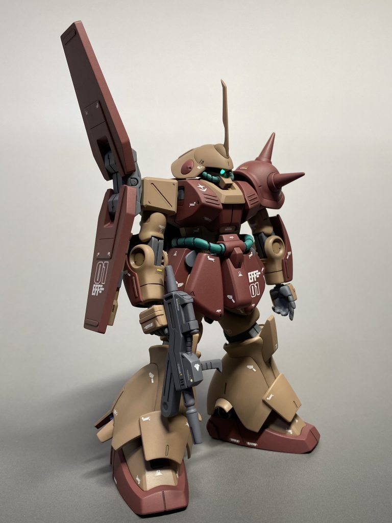 HGUC マラサイ　地球連邦軍仕様–2枚目/制作者：万二郎