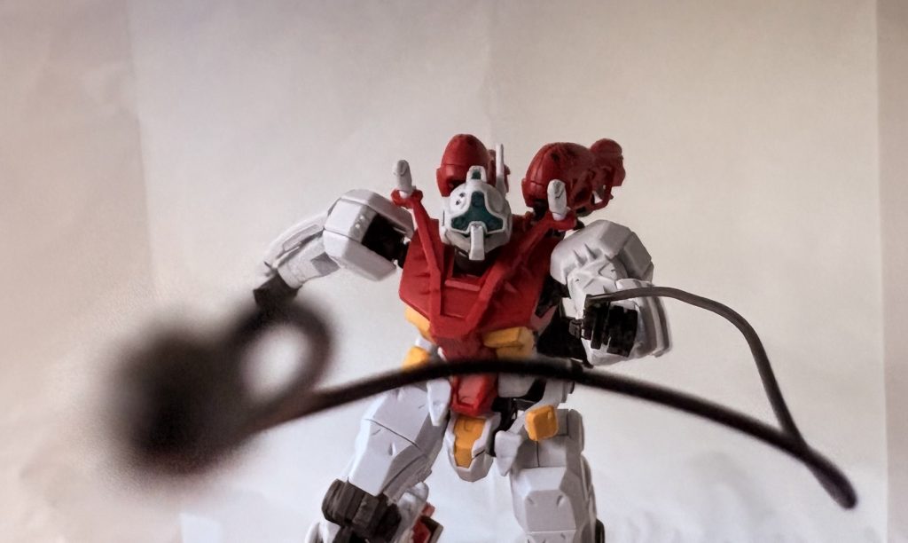 魔女と呼ばれる所以となった必殺武器ですね、これは赤いガンダムと併せしなければ…