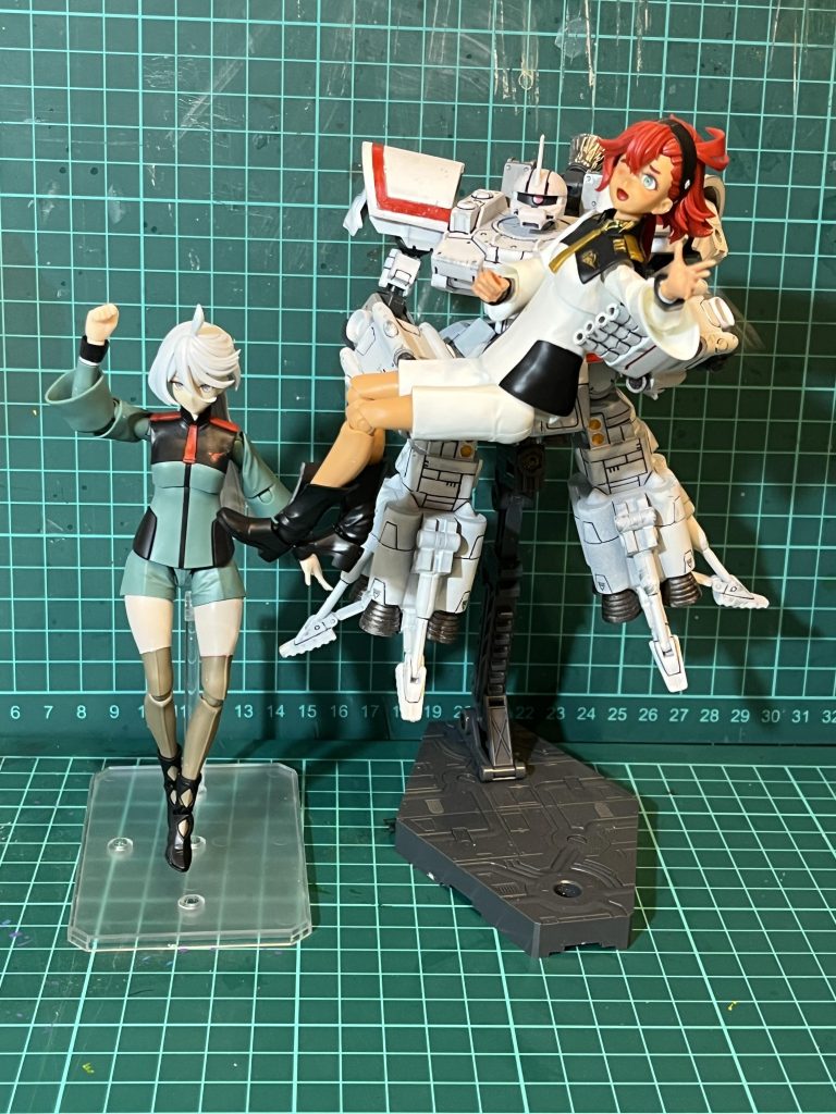 そしたらミオリネも欲しくなりますよね。ちょっとだけ改造しました。ガノタならわかる違和感。見てくれてありがとうございます。