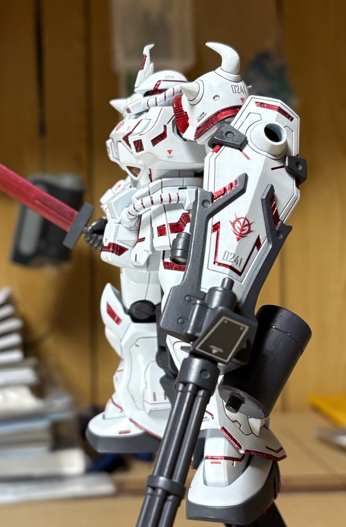 できれば、技能は置いておいて、誰も作ってないグフカスタムというテーマは達成できていたかをコメントにてご評価いただきたいです(zaku-kao8)どうかよろしくお願いいたします(zaku-kao8)