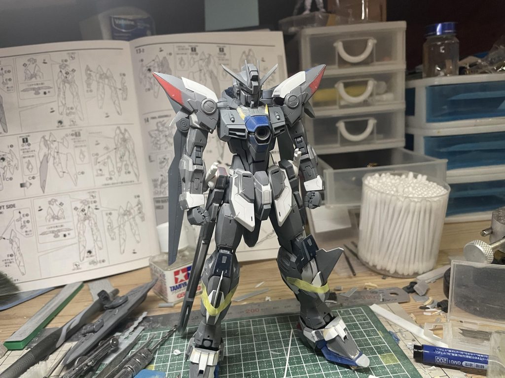 所々ディテールを増やしましたやっぱサフの状態もかっこいいですね✨