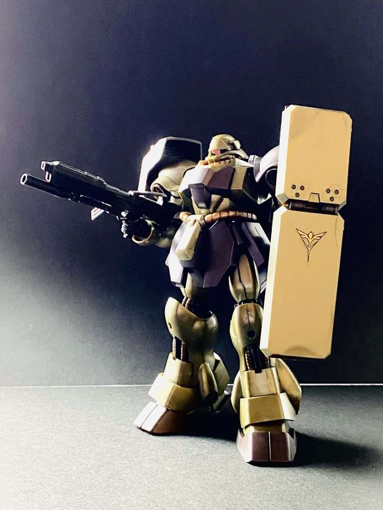 部分塗装とスミ入れのみの簡単仕上げです。