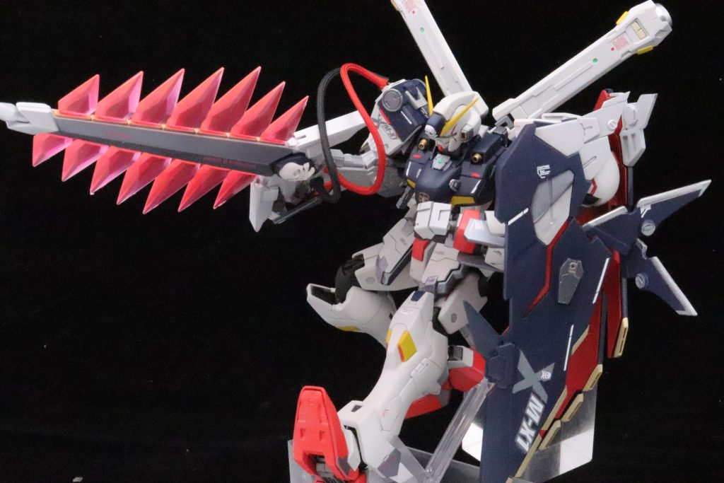 MGクロスボーンガンダム X-1ハーフクロス–2枚目/制作者：らびすけ一等兵＠ガンプラ騎士団