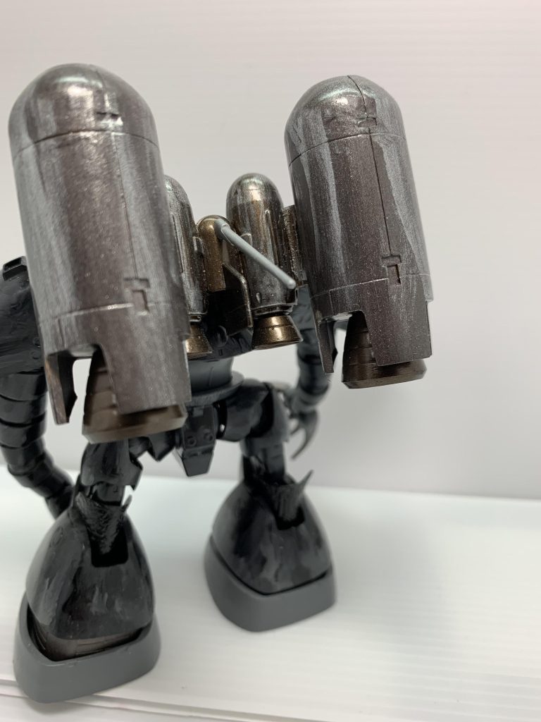 ハンドミサイルポットを流用しバーニアを作成。