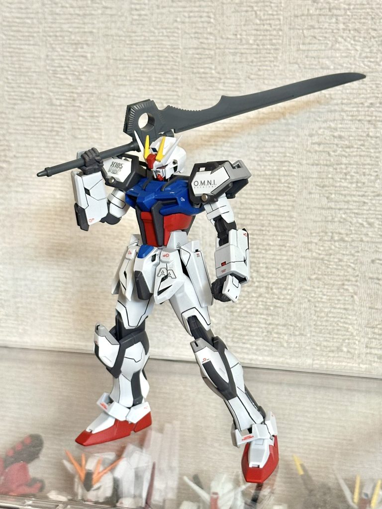 グランドスラム持たせてパシャリ(gundam-kao3)