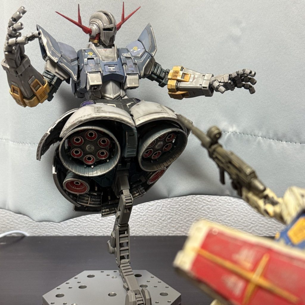 RGジオングウェザリング｜ozkさんのガンプラ作品｜GUNSTA（ガンスタ）