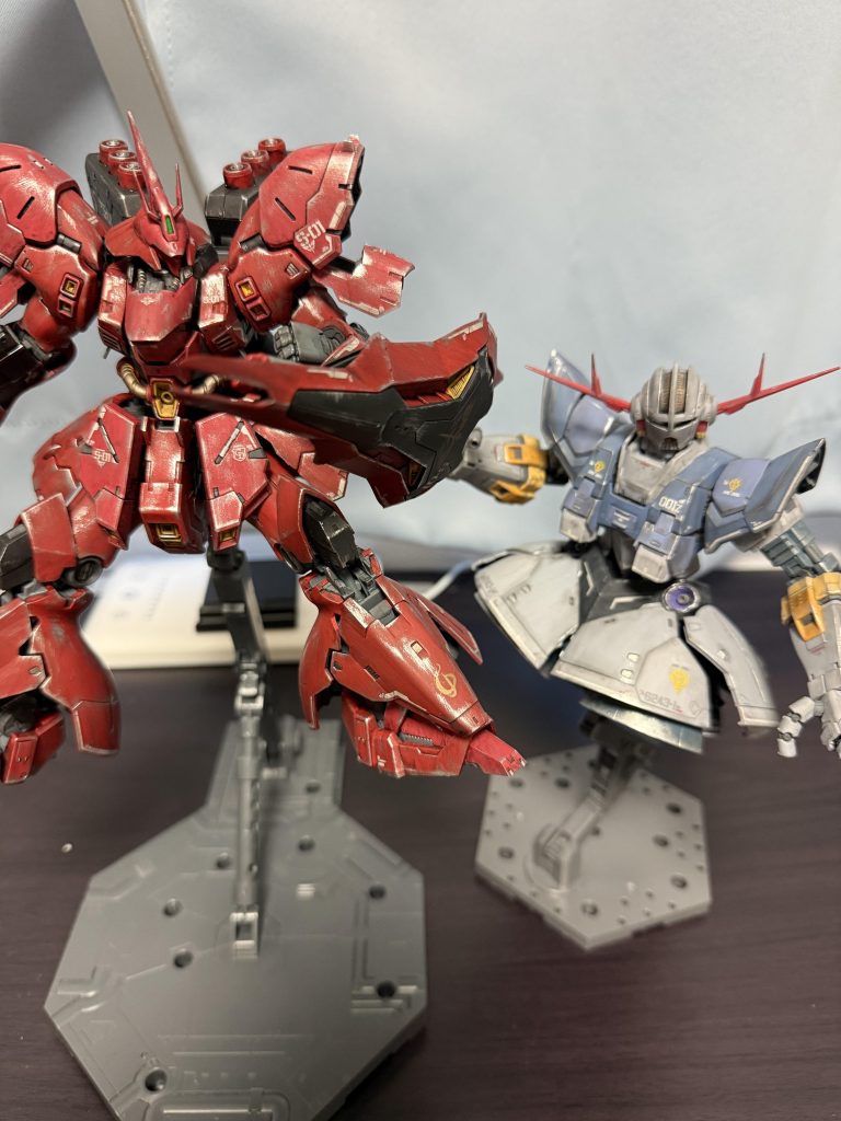 ボス機体並べるのもいい気がしますが、カップリングは崩せませんね