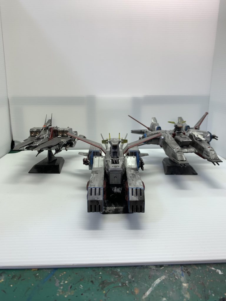 アーガマ級より、ペガサス級の戦艦の方が好きです。