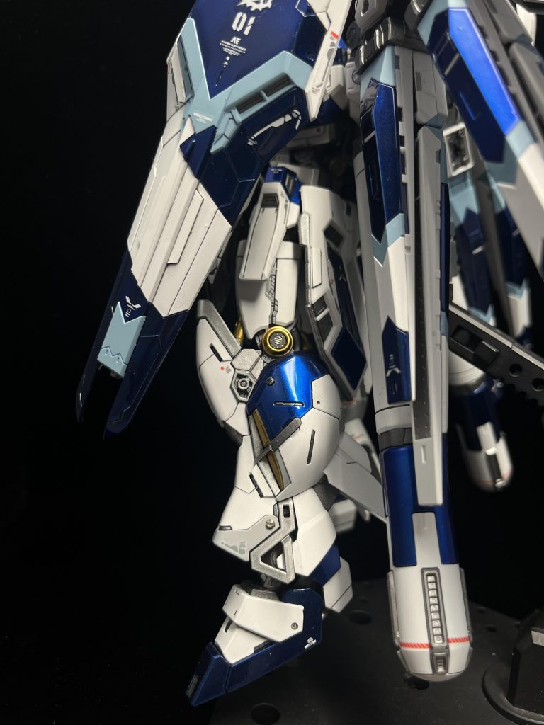 ほんとRGハイニューガンダムの太もも好きです！！