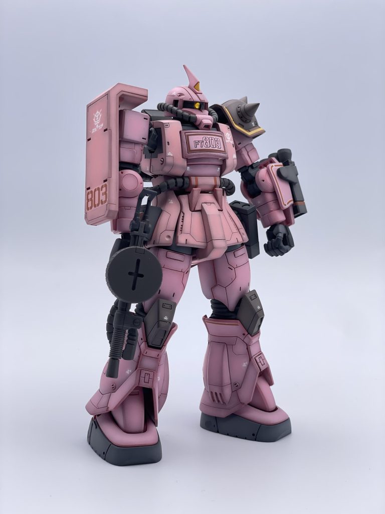 HG ザク・デザートタイプ ピンクパンサー隊機–2枚目/制作者:msg