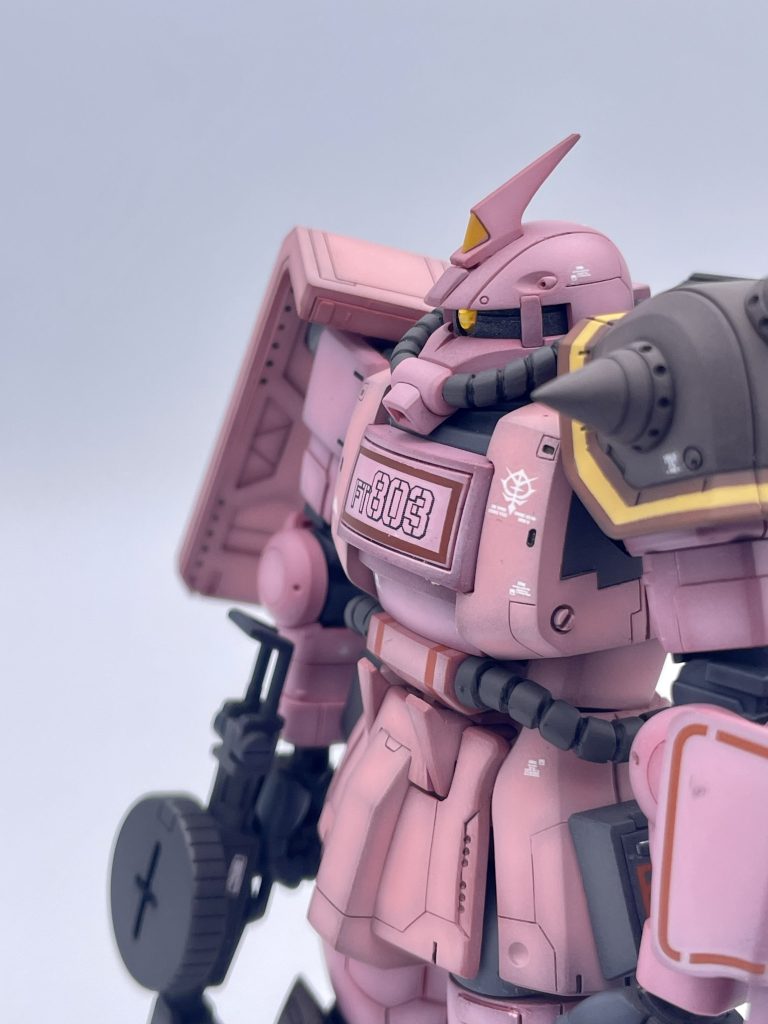 HG ザク・デザートタイプ ピンクパンサー隊機–7枚目/制作者:msg