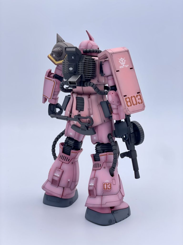 HG ザク・デザートタイプ ピンクパンサー隊機–4枚目/制作者:msg