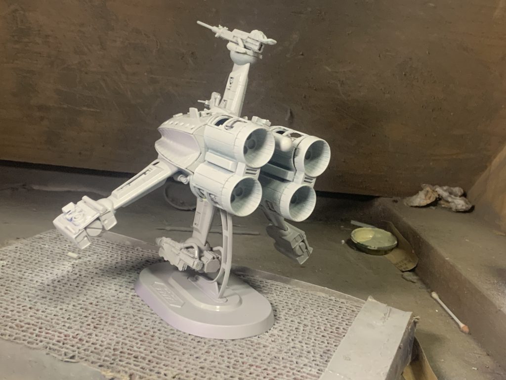 サフ画像②。やはりブラウブロはサフ画像も違う。(zaku-kao4)