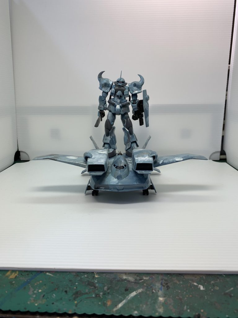 グフカスタム＋ドダイツー–2枚目/制作者：ゆたおいちゃん