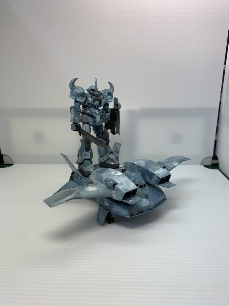 グフカスタム＋ドダイツー–3枚目/制作者：ゆたおいちゃん