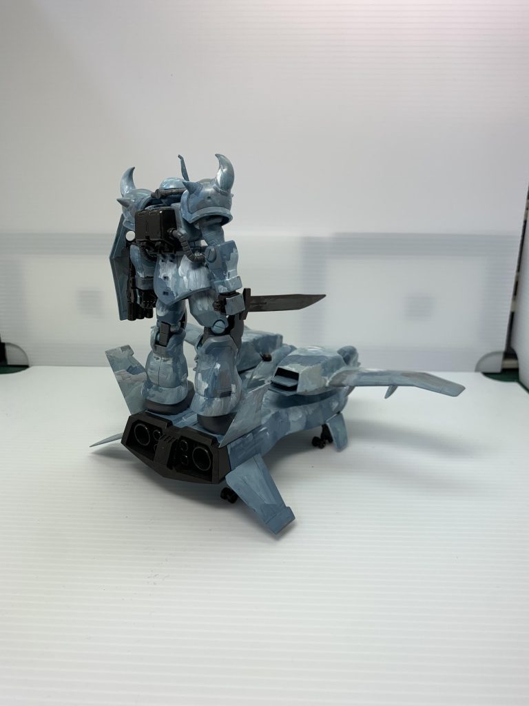 グフカスタム＋ドダイツー–5枚目/制作者：ゆたおいちゃん