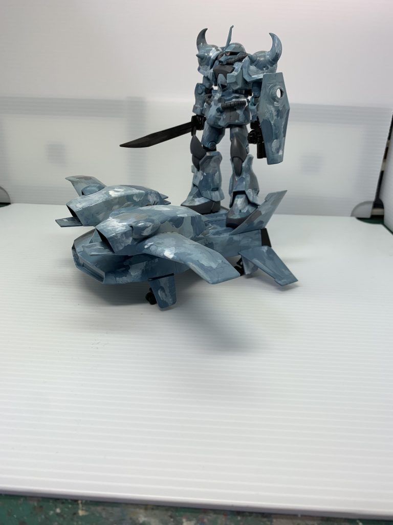 グフカスタム＋ドダイツー–4枚目/制作者：ゆたおいちゃん