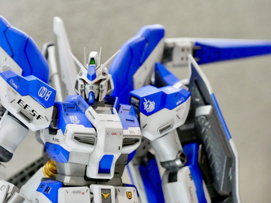 旧MG Hi-νガンダム–2枚目/制作者：材木屋の若旦那