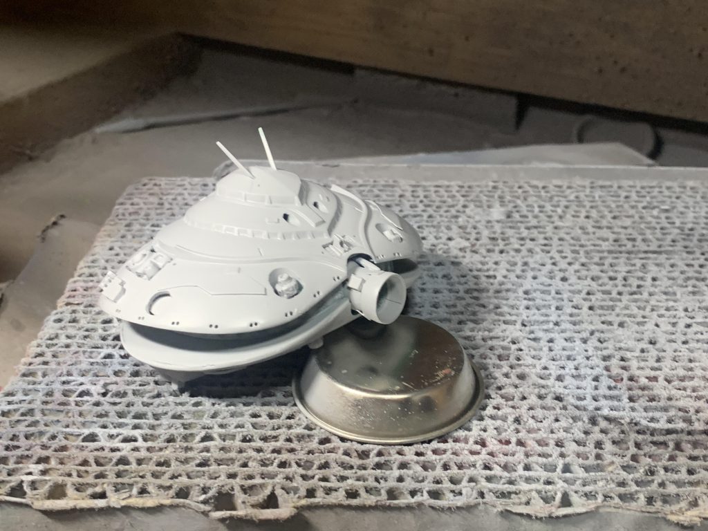 サフ画像２。やはり大型メガ粒子砲は大迫力です。太った猫とか言ってすみませんでした。