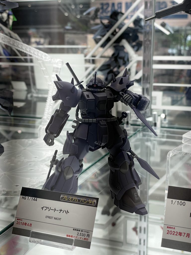 ガンダムベースで初めて見惚れて撮ったときの写真です