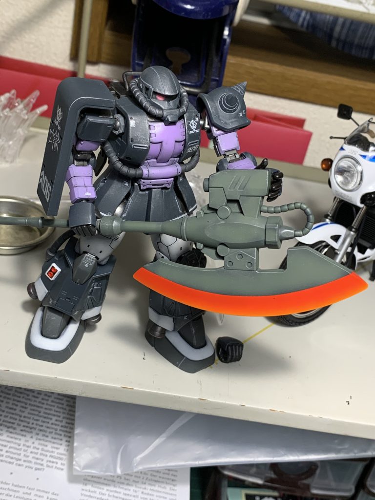 HG 1/144 高機動型ザクII オルテガ専用機
