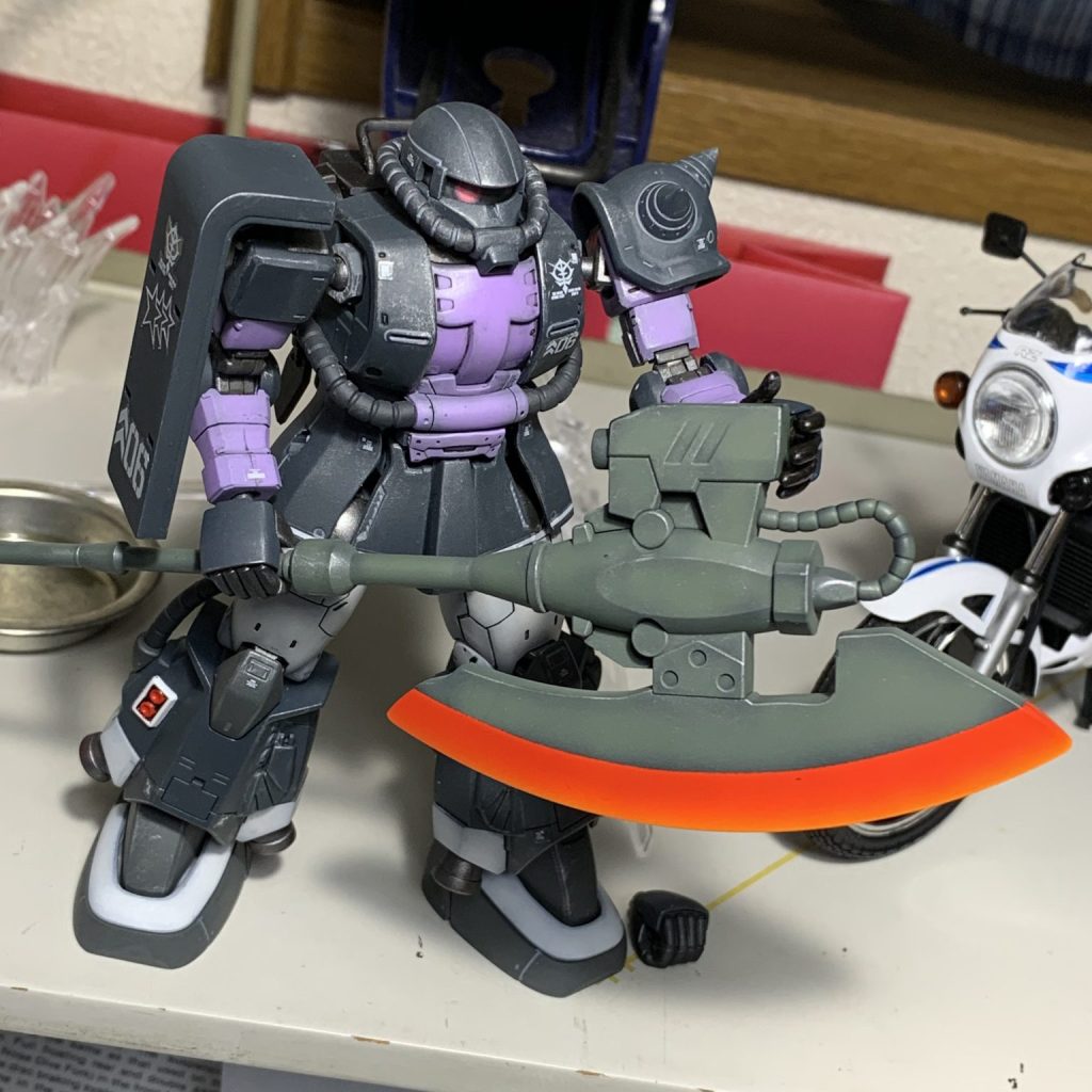 HG 1/144 高機動型ザクII オルテガ専用機｜SHINさんのガンプラ